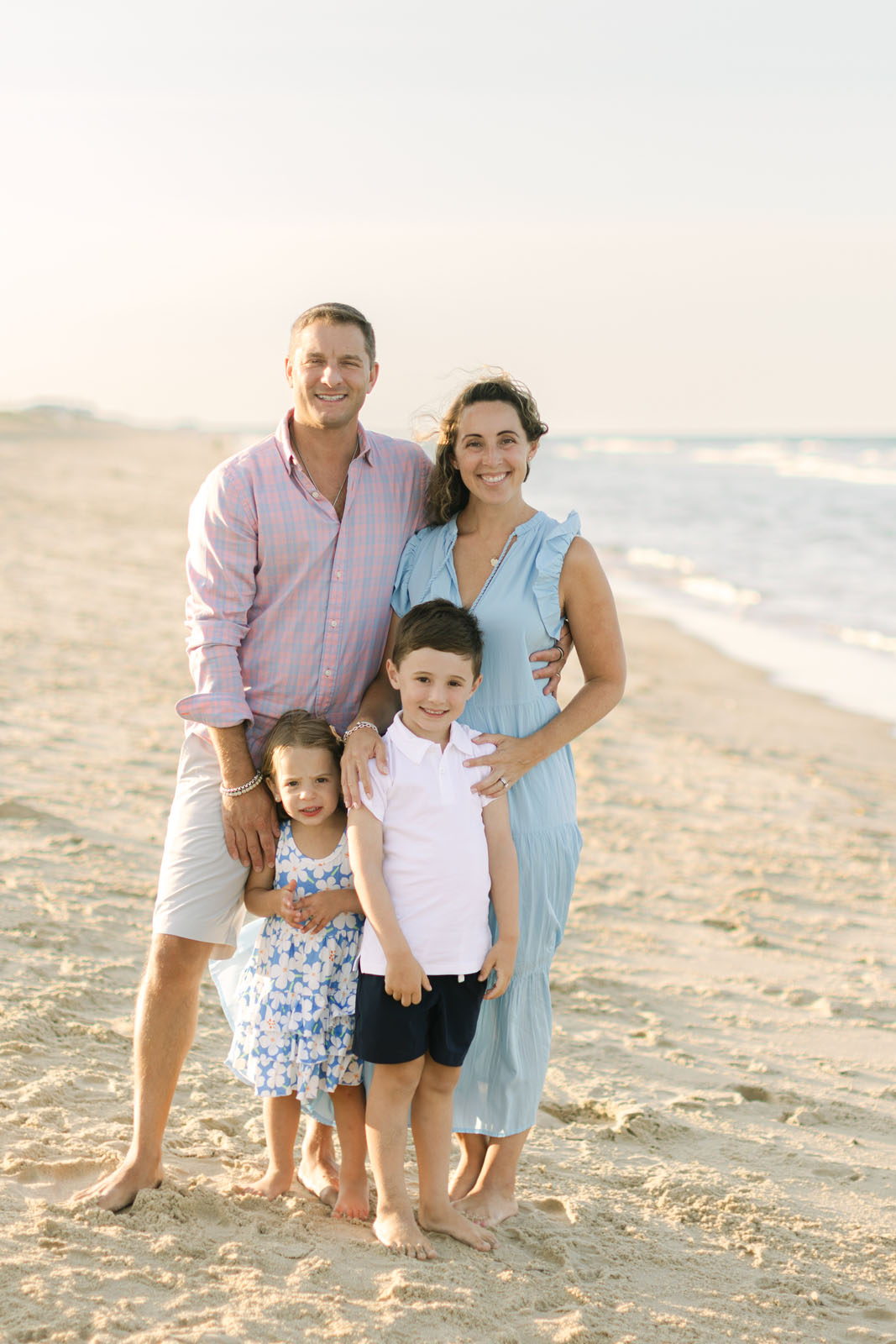 Color palette ideas for OBX family portraits.