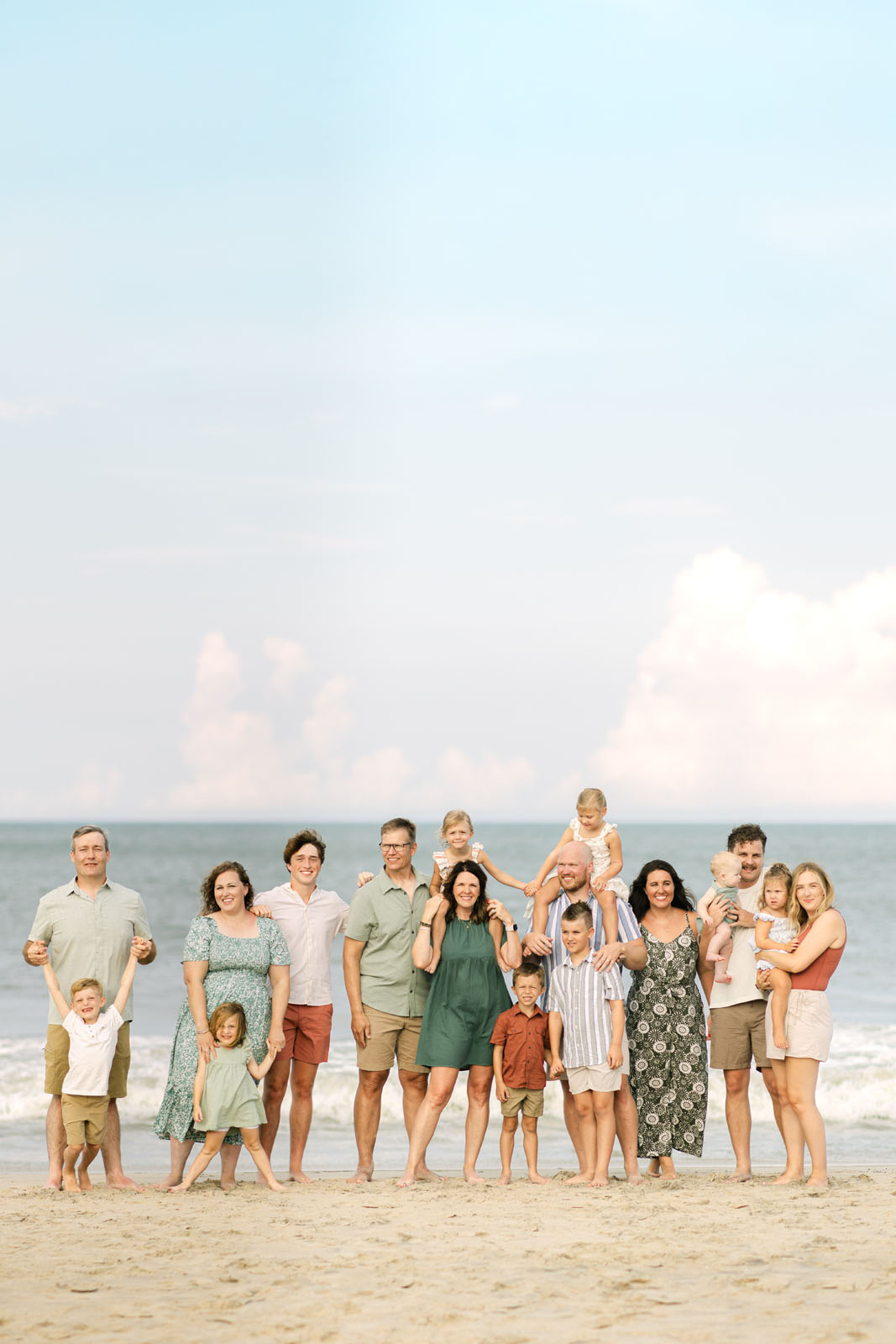 Outer Banks Extended Family Photography